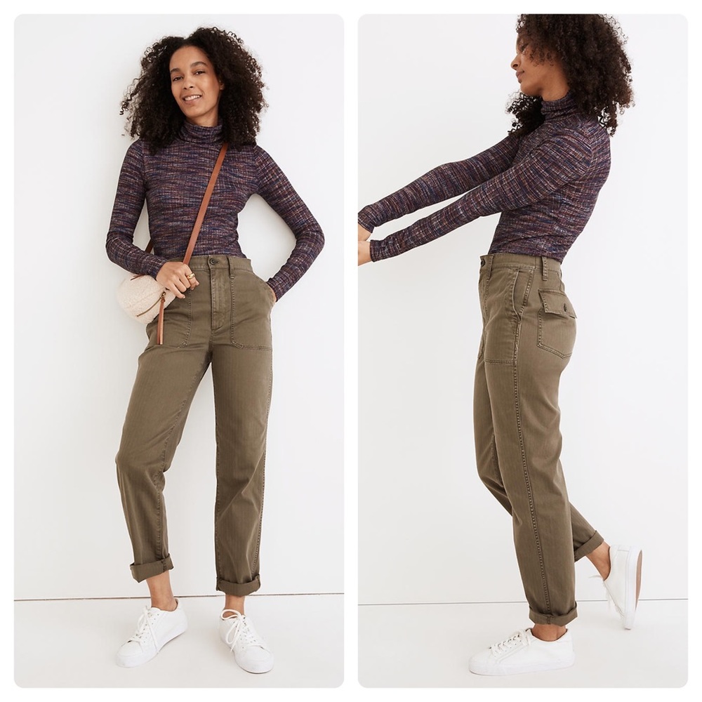Madewell The Perfect Vintage Straight Workwear Pant